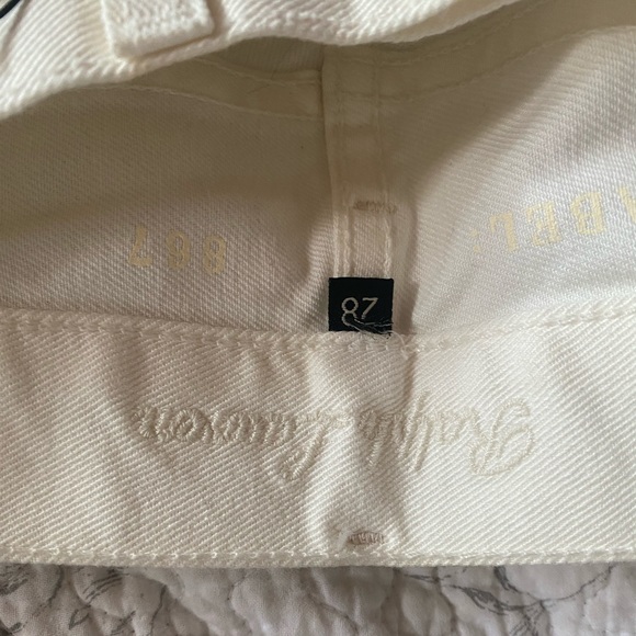 Ralph Lauren white flare jeans black label 867 - Picture 7 of 8